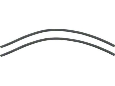 Vent Window Frame Seals - Between Lower Vent Frame & Door - Hardtop & Convertible (66-67 Fairlane)