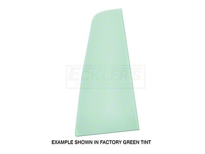 Vent Window Glass, Fairlane, Ranchero, Left Or Right Side, 1957-1958