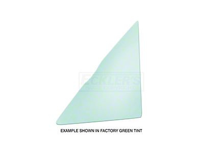 Vent Window Glass, Falcon, Ranchero, Comet, Left Or Right Side, 1960-1965