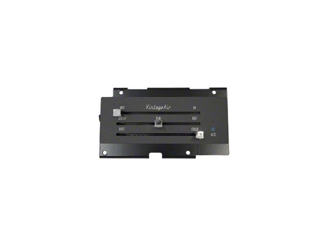 Vintage Air Ecklers SureFit Control Panel Kit 473274 (73-87 Blazer, C10 ...