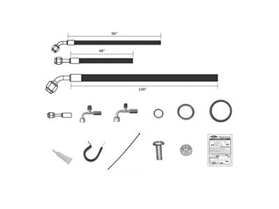 Vintage Air SureFit Reduced Barrier Modified Hose Kit (70-72 Monte Carlo)