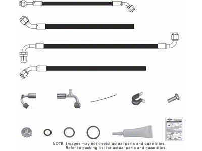 Vintage Air SureFit Reduced Barrier Modified Hose Kit (67-72 V8 F-100)