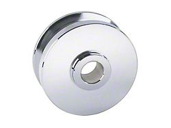 Alternator Pulley; 5/8-Inch Wide; Chrome (53-54 Corvette C1)