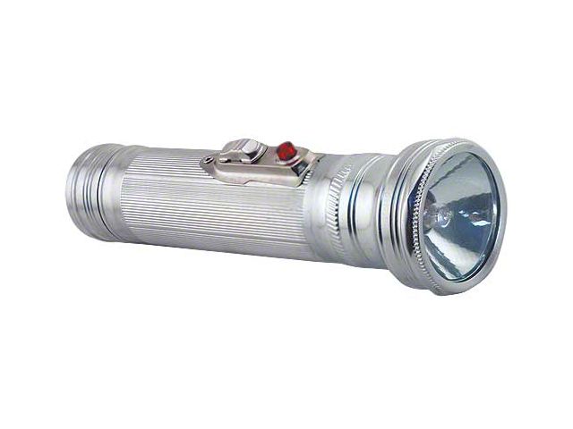 Vintage Chrome Flashlight - LED