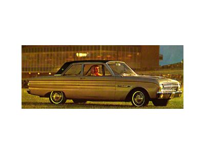 Vinyl Top, Fairlane, Comet, 1966 (2-Door Hard Top)