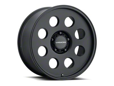 Vision Wheel Midway Satin Black 5-Lug Wheel; 16x8; 0mm Offset (71-72 C10)