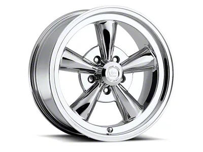 Vision Wheel Legend 5 Gunmetal Machined Wheel; 17x8; 0mm Offset (70-81 Camaro)
