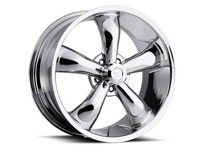Vision Wheel Legend 5 Chrome Wheel; 17x7; 6mm Offset (53-62 Corvette C1)