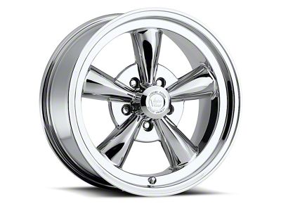 Vision Wheel Legend 5 Chrome Wheel; 17x8; 0mm Offset (53-62 Corvette C1)