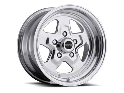 Vision Wheel Nitro Polished Wheel; 15x10; 0mm Offset (53-62 Corvette C1)