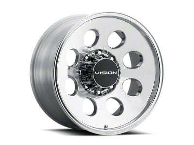 Vision Wheel Midway Polished Wheel; 16x10; -25mm Offset (64-73 Mustang)
