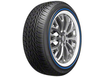 Vogue Custom Built Radial Blue Stripe Tire (215/70R15)