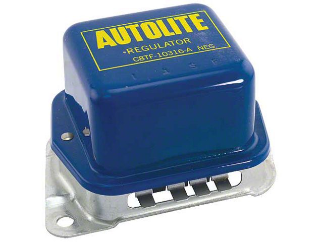 Voltage Regulator - With A/C Or With 45 Or 55 Amp Alternator - Ford