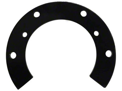 VSW S6 Step Series Steering Wheel Filler Plate; Black