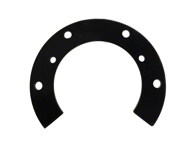 VSW S6 Step Series Steering Wheel Filler Plate; Black