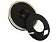 VSW S6 Standard Steering Wheel Horn Button with Silver 442 Emblem; Black