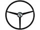 VSW OE Series 16-Inch Steering Wheel; Black (1964 Mustang)