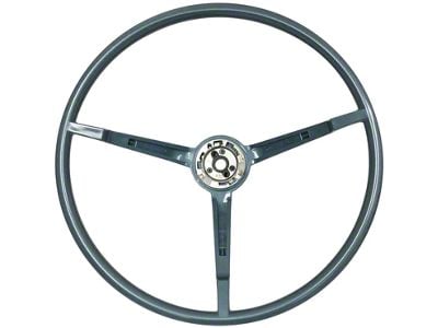 VSW OE Series 16-Inch Steering Wheel; Blue (1967 Mustang)