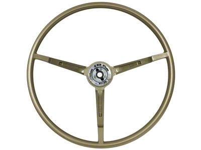 VSW OE Series 16-Inch Steering Wheel; Ivory Gold (1967 Mustang)