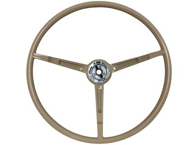 VSW OE Series 16-Inch Steering Wheel; Parchment (1967 Mustang)