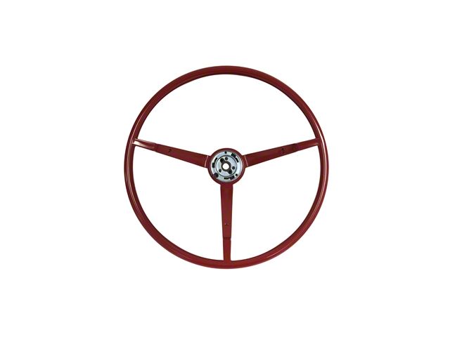 VSW OE Series 16-Inch Steering Wheel; Red (1964 Mustang)