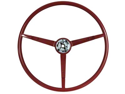 VSW OE Series 16-Inch Steering Wheel; Red (1964 Mustang)