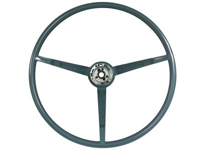 VSW OE Series 16-Inch Steering Wheel; Aqua (65-66 Mustang)