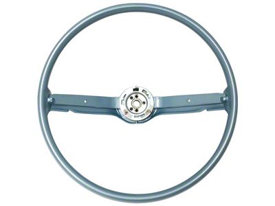 VSW OE Series 16-Inch Steering Wheel; Blue (68-69 Mustang)