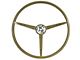 VSW OE Series 16-Inch Steering Wheel; Ivy Gold (65-66 Mustang)