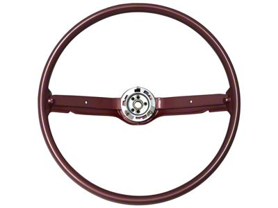 VSW OE Series 16-Inch Steering Wheel; Red (68-69 Mustang)