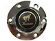 VSW S6 Standard Steering Wheel Horn Button with Bronco Emblem; Chrome