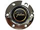 VSW S6 Standard Steering Wheel Horn Button with Falcon Emblem; Chrome