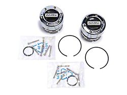 WARN Standard Manual Locking Hubs; 19-Spline (77-97 4WD F-250)