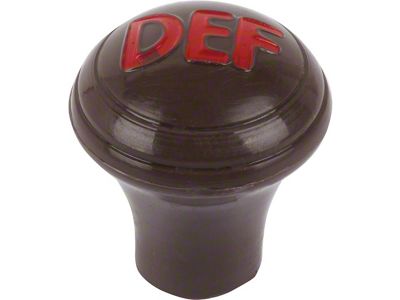 Water Heater Defroster Pull Knob - Chocolate - Ford Deluxe