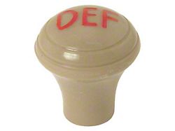 Water Heater Defroster Pull Knob - Tan-Gray - Some 46 & 41-48 Ford Super Deluxe