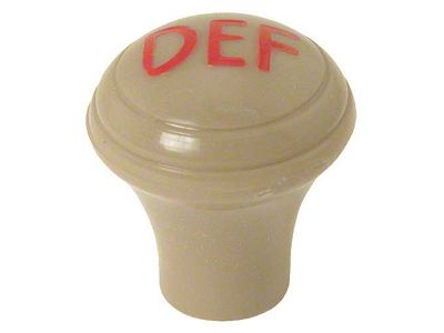 Water Heater Defroster Pull Knob - Tan-Gray - Some 46 & 41-48 Ford Super Deluxe