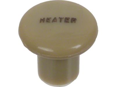 Water Heater Switch Knob - Ivory - Ford Deluxe