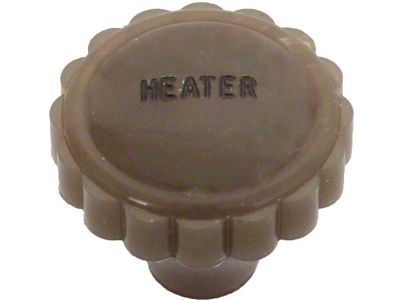 Water Heater Switch Knob - Light Brown - Ford Standard