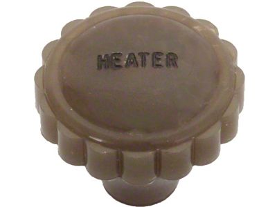 Water Heater Switch Knob - Light Brown - Ford Standard