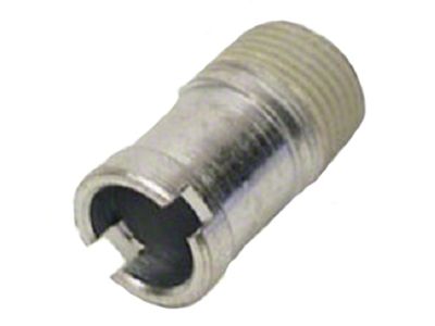 Wtr Pump Bypass Hse Fitting,1967-69 BB, 1969 Z28, Plated