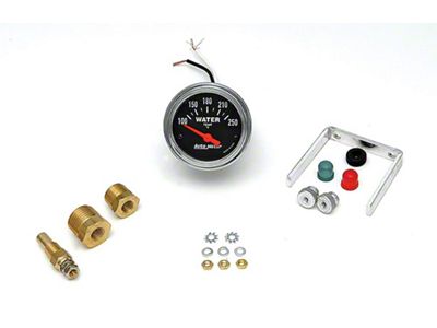 Auto Meter Traditional Chrome Series 2-1/16-Inch Water Temperature Gauge; 100-250 Fahrenheit