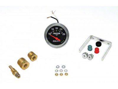 Auto Meter Traditional Chrome Series 2-1/16-Inch Water Temperature Gauge; 100-250 Fahrenheit