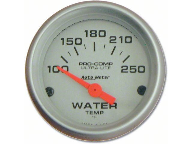 Water Temperature Gauge, Ultra-Lite Series, AutoMeter