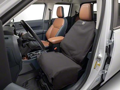 Weathertech Front Bucket Seat Protector; Charcoal (Universal; Some Adaptation May Be Required)