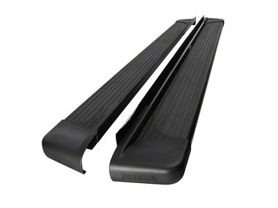 Westin 89.50-Inch SG6 Running Boards; Black (92-00 C2500/C3500/K2500/K3500 Crew Cab w/o Mud Flaps)