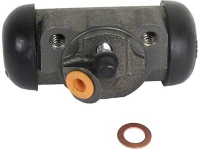 Wheel Brake Cylinder, Left Front, V8 Engine, 1-3/32 Bore, 1966-1971