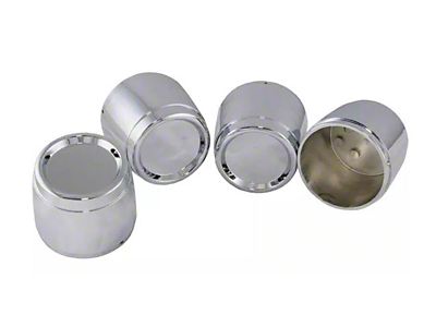 Wheel Cap Set, Chrome, For Corvette-Style Wheels