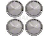Wheel Covers, Calif.Cone/'57 Plymouth, Chrome, 15, 4 Pc Set