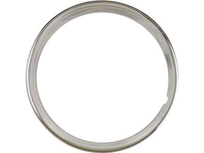 Ford 15 Ribbed Ss Trim Ring