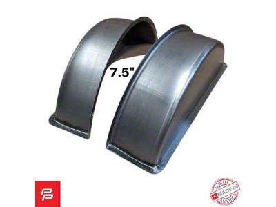 Wheel Tubs; 7.50-Inch (Universal; Some Adaptation May Be Required)